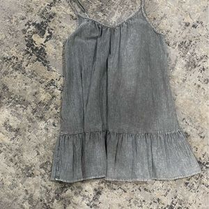 Worn once!  Grey mini dress